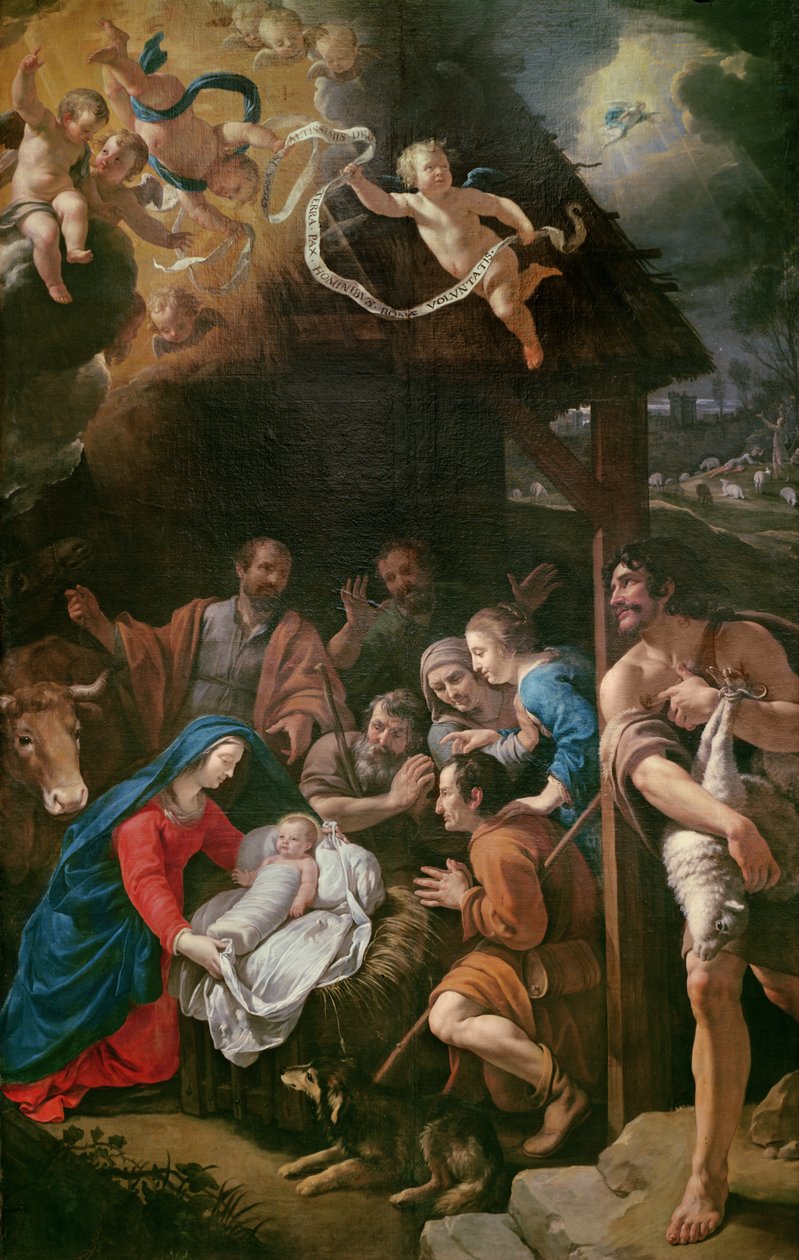 The Adoration of the Shepherds, 1628 by Philippe de Champaigne