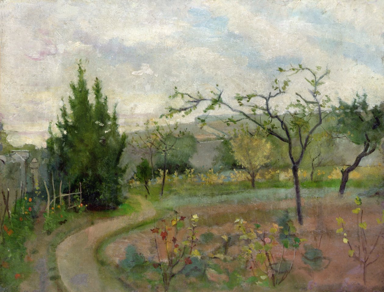 Landscape of Andrésy by Philippe Parrot
