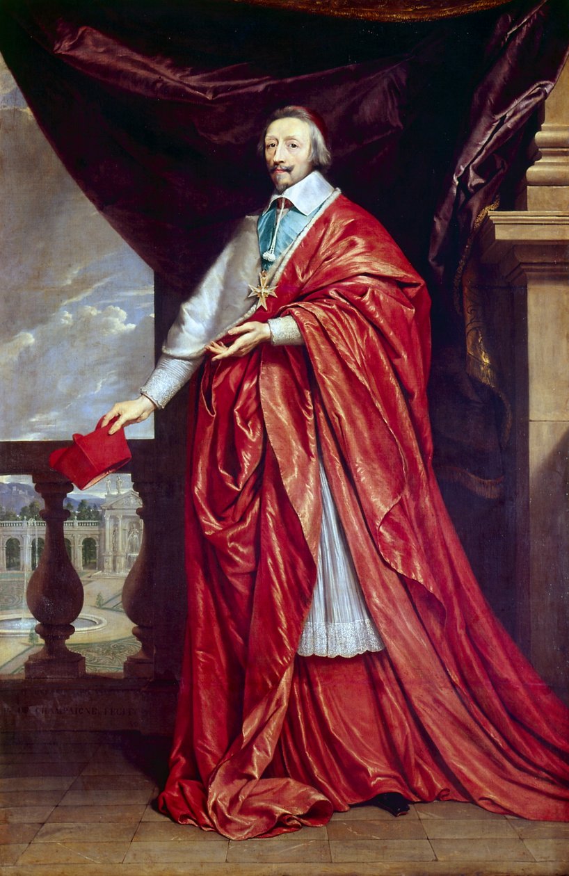 Cardinal Richelieu by Philippe de Champaigne