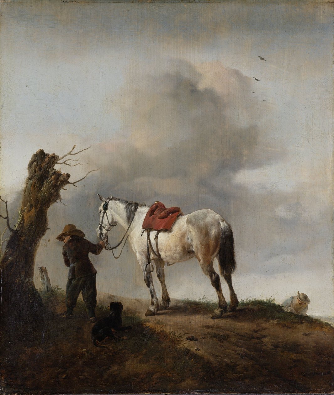 The Grey Horse, c.1646 by Philips Wouwerman