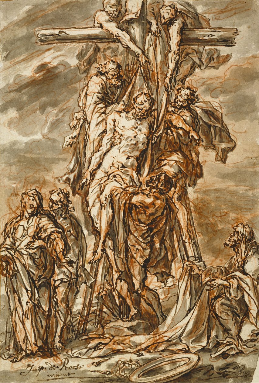 Descent from the Cross by Phillip Roos