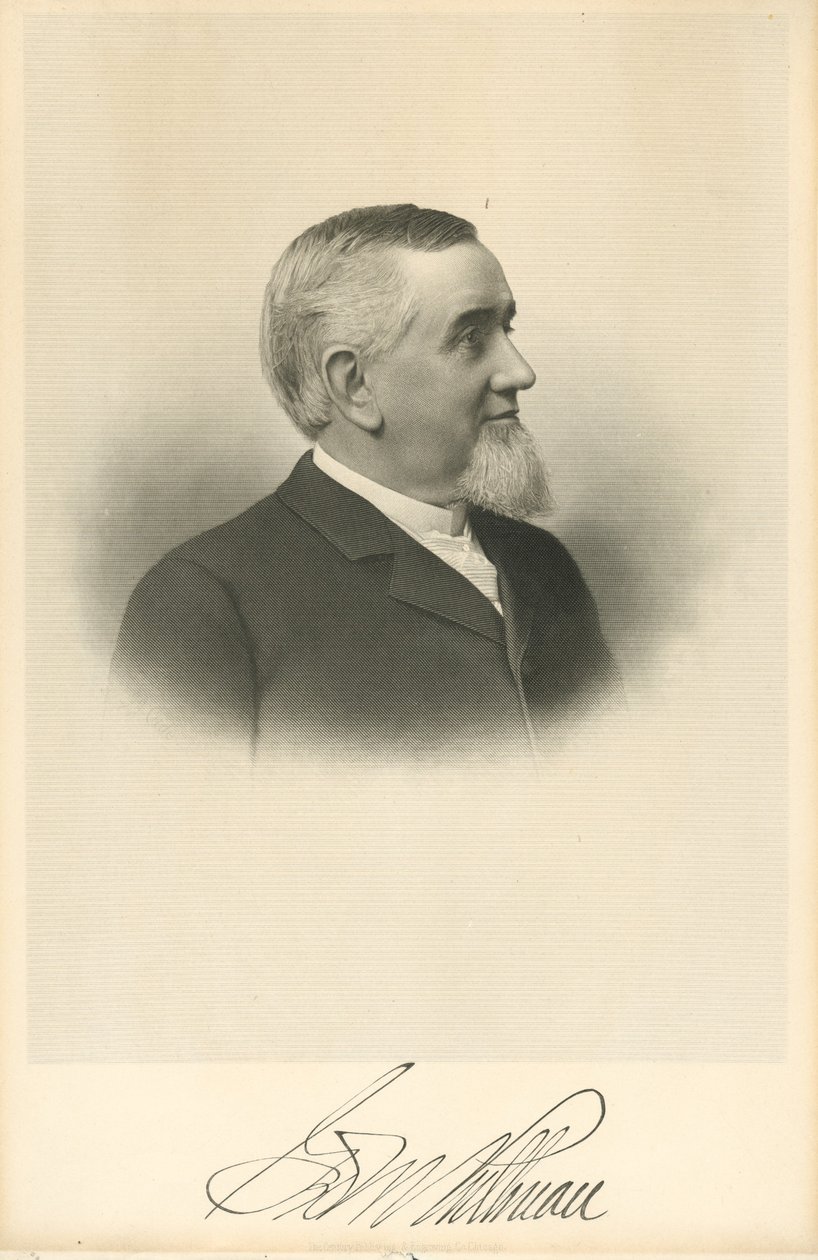 Portrait of George Pullman by Photographer American