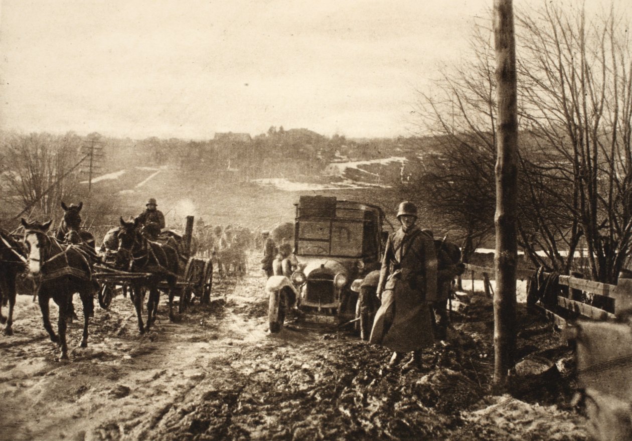 German Troops in Finland by Photographer German