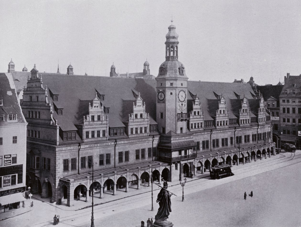 Leipzig: Old Town Hall by Photographer German