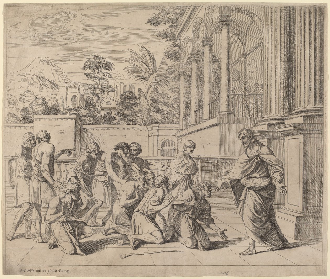 Joseph Identifying Himself to His Brothers by Pier Francesco Mola