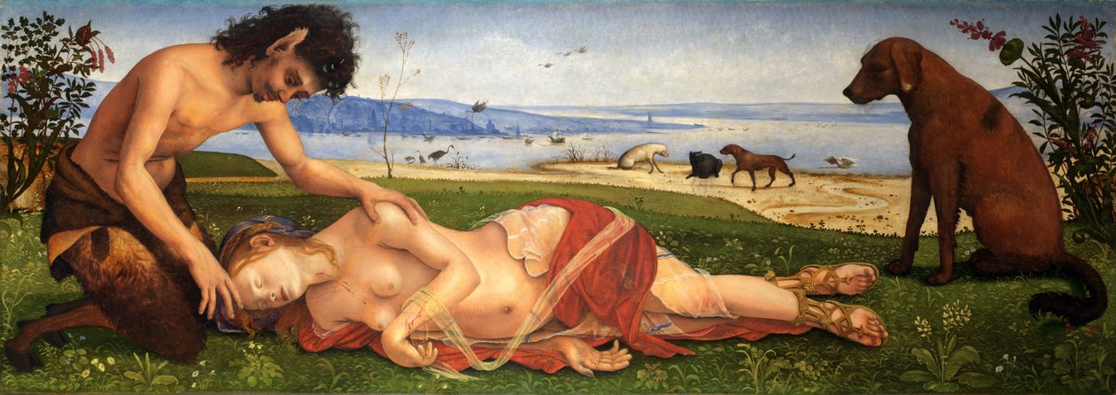 A Satyr Mourning over a Nymph by Piero di Cosimo