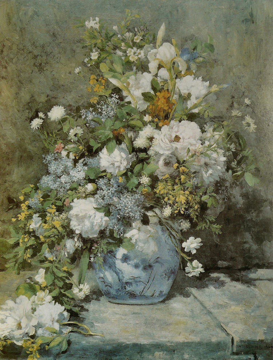Spring Bouquet by Pierre Auguste Renoir