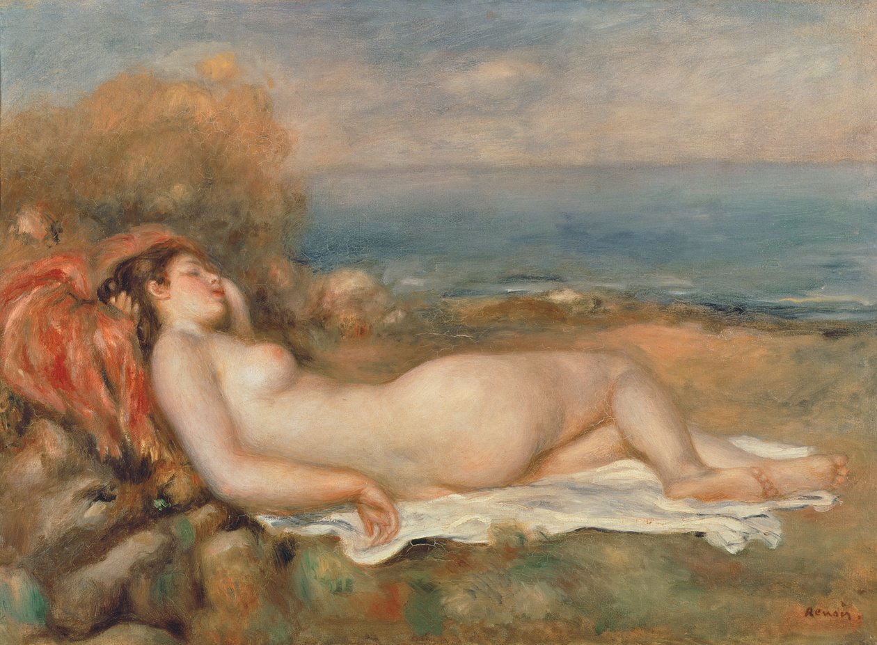 The Nude in the Grass by Pierre Auguste Renoir