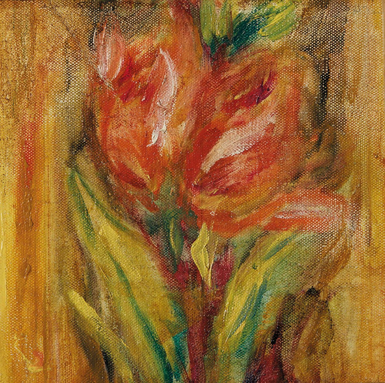 Tulips by Pierre Auguste Renoir