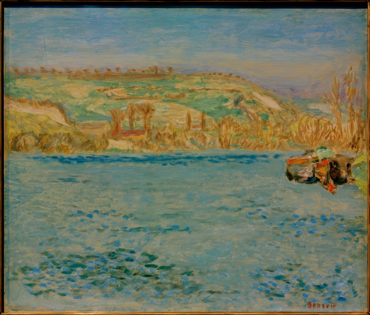 The Seine at Vernonnet by Pierre Bonnard