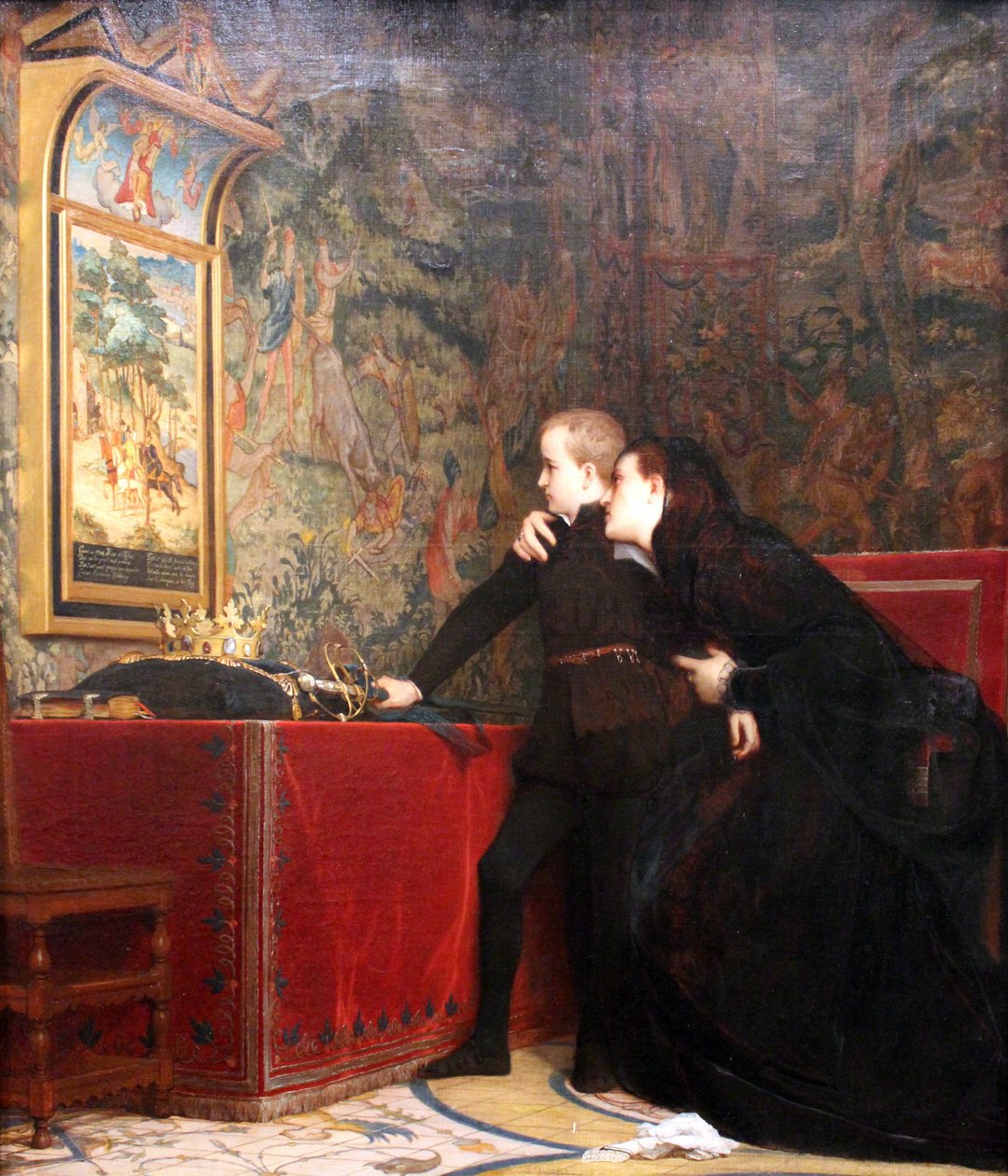 The Oath of Henry of Guise by Pierre Charles Comte
