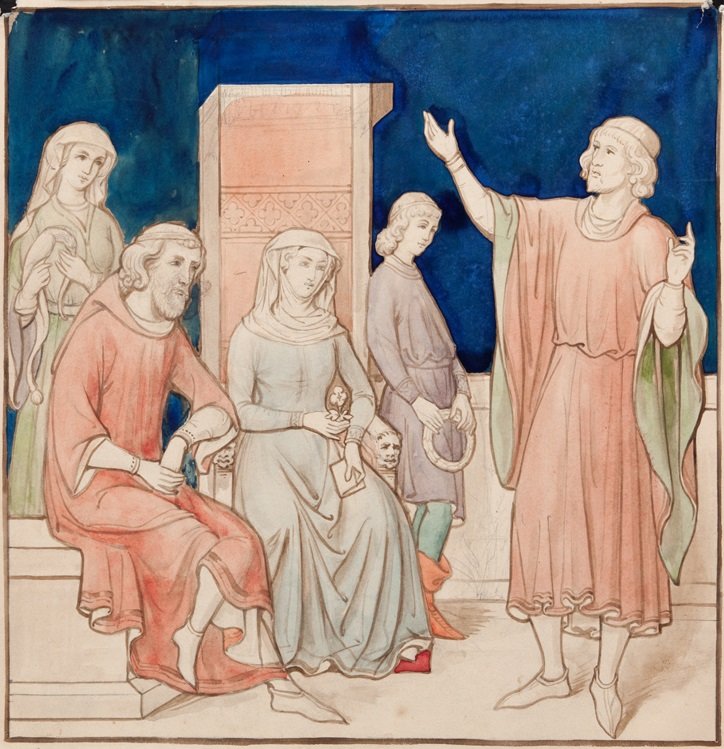 Design for an Allegory on Poetry by Pierre Cuypers