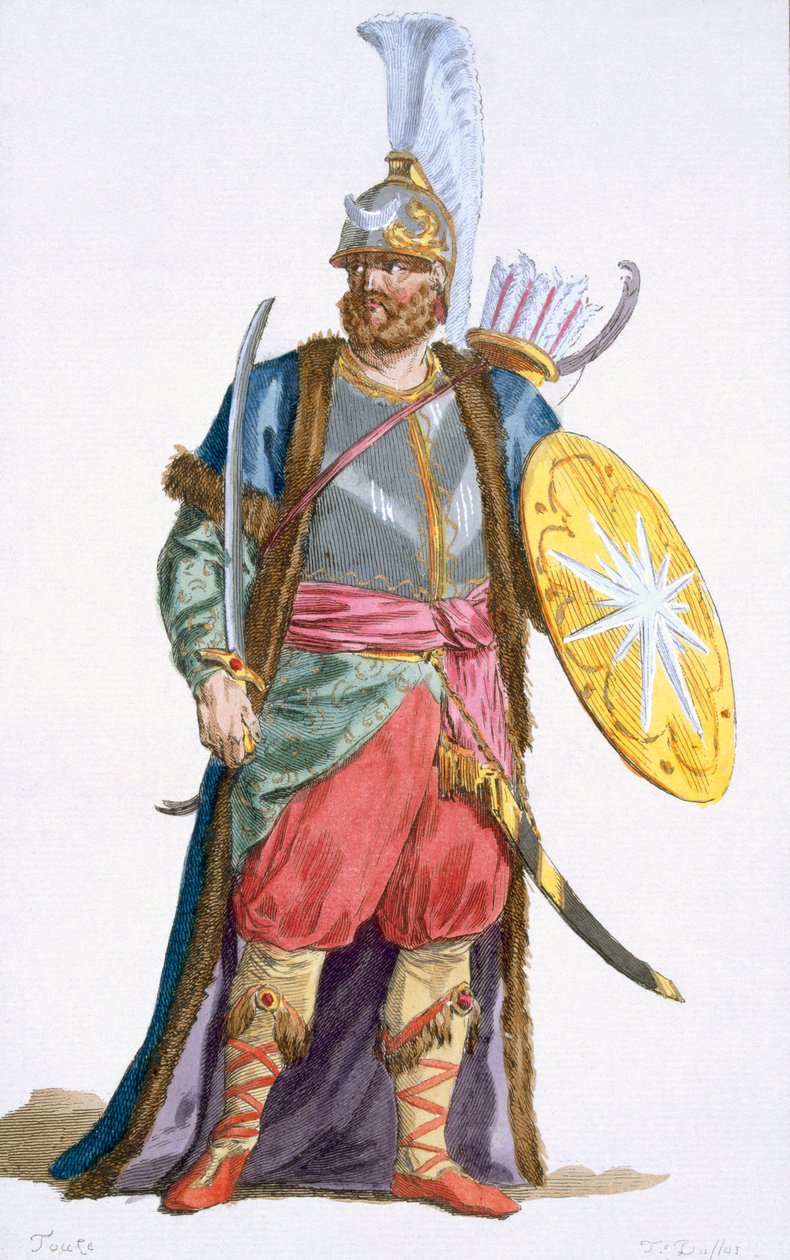 Chief of the Saphis by Pierre Duflos