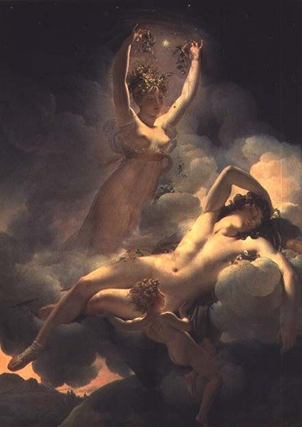 Aurora and Cephalus by Pierre Narsise Gerain