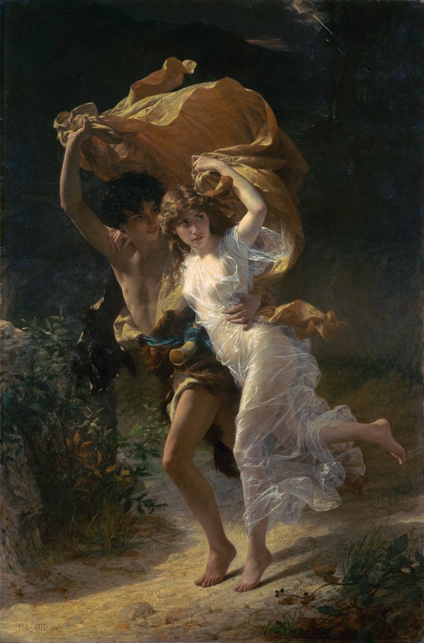 The Storm by Pierre Auguste Cot