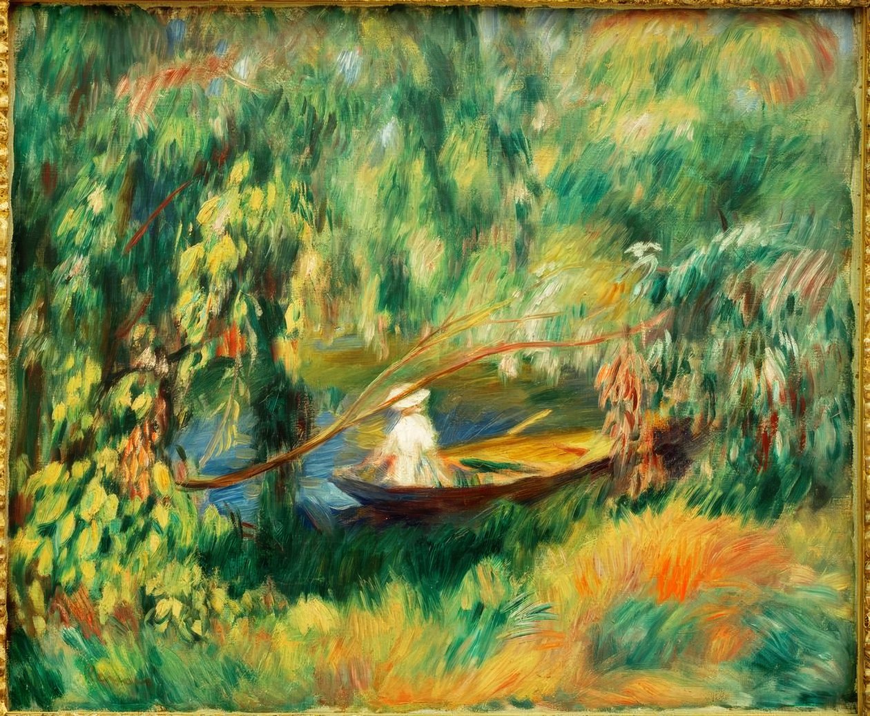 The Boat by Pierre Auguste Renoir