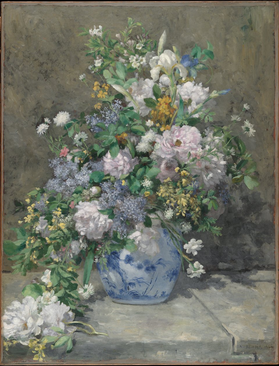 Spring Bouquet by Pierre Auguste Renoir