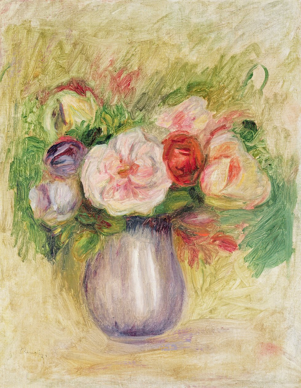 Vase of Flowers by Pierre Auguste Renoir