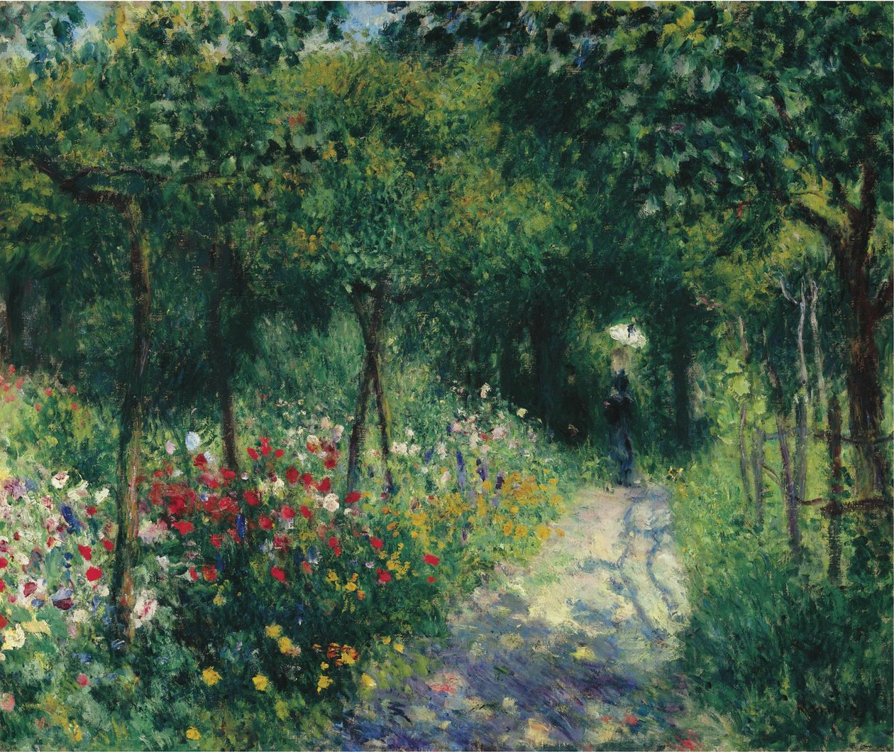 Women in the Garden, 1873 by Pierre Auguste Renoir