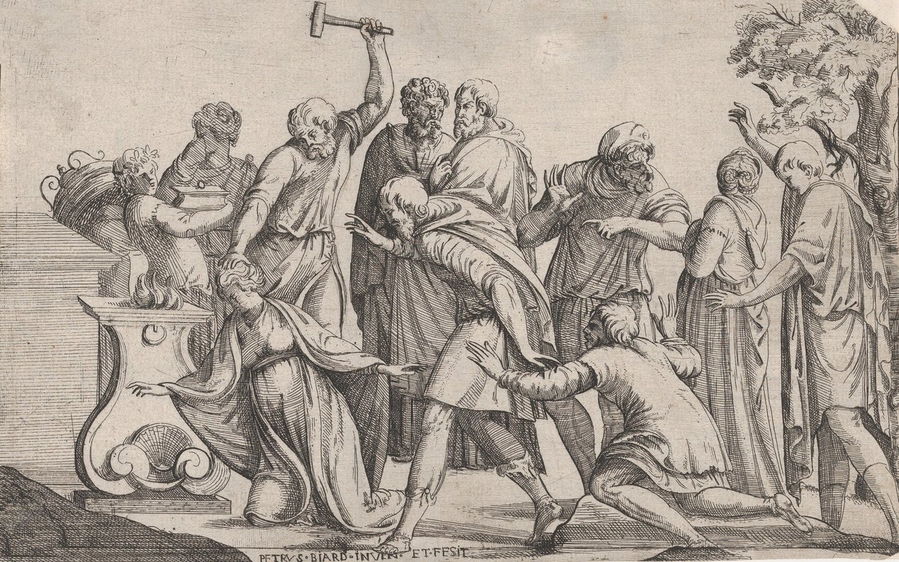 Sacrifice of Iphigenia by Pierre Biard