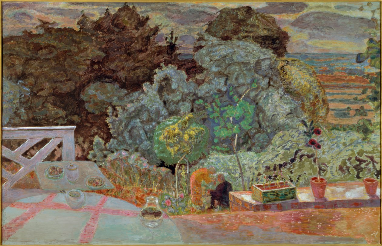 The Terrace by Pierre Bonnard