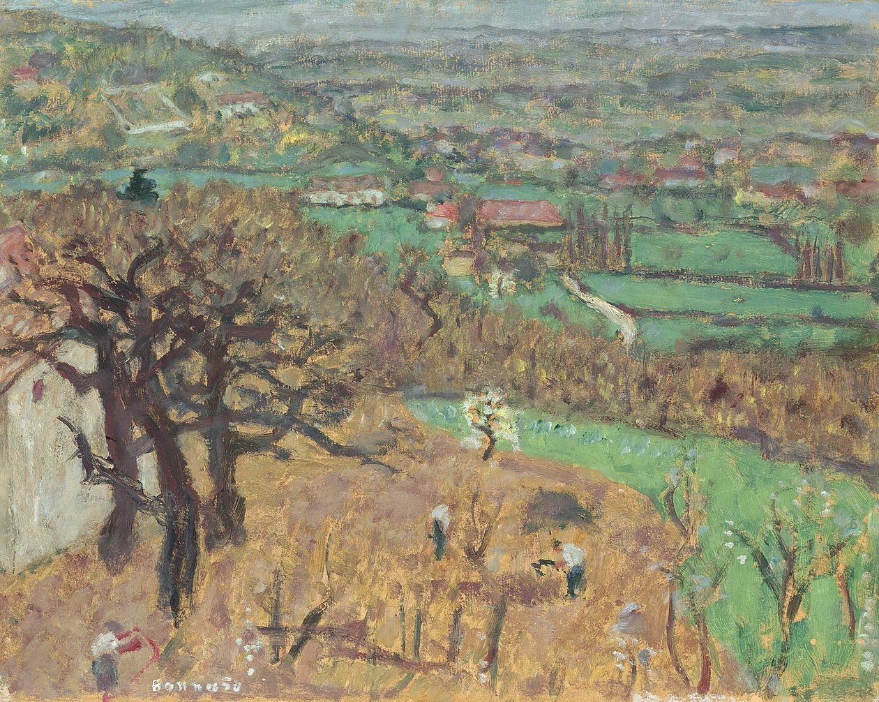 Landscape in Dauphine, c.1899 by Pierre Bonnard