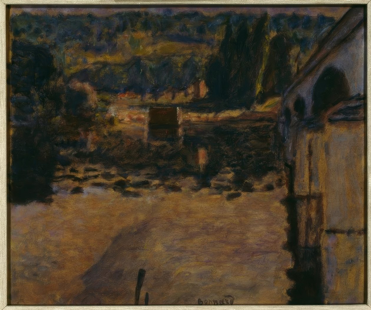 The Bridge at Vernon by Pierre Bonnard