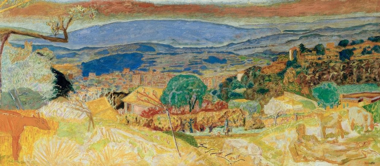 Landscape of Cannet by Pierre Bonnard