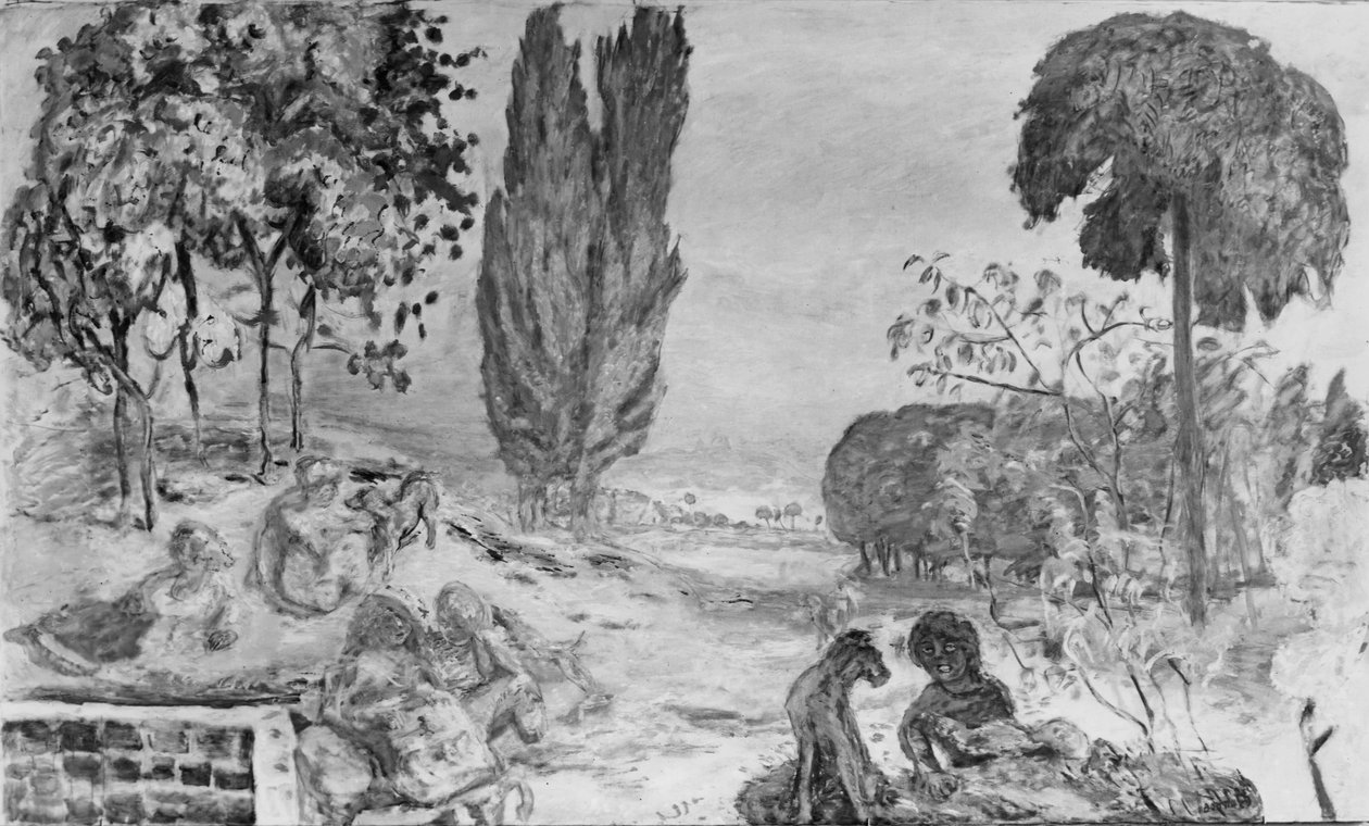 Summer Evening by Pierre Bonnard