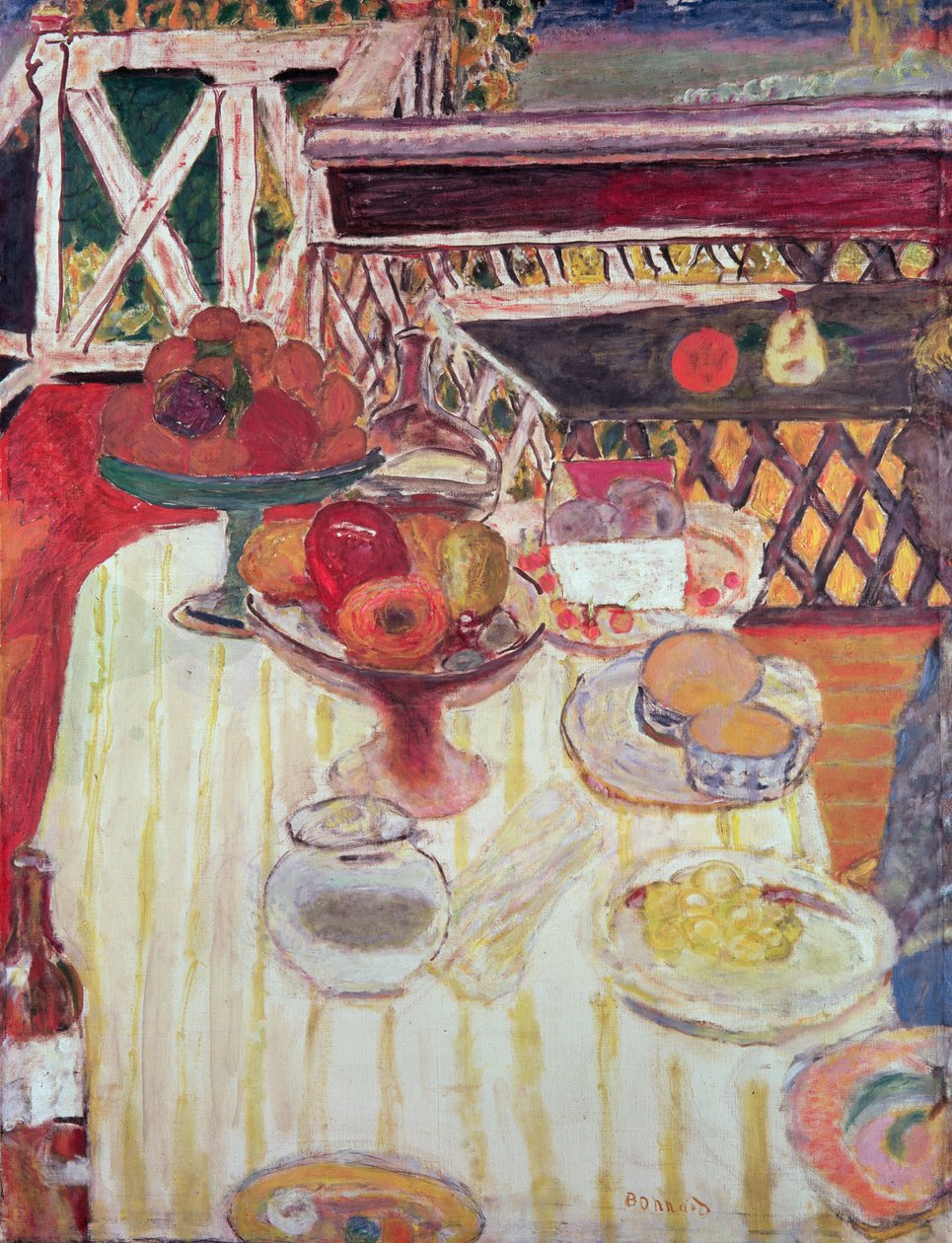 The Summer Table by Pierre Bonnard