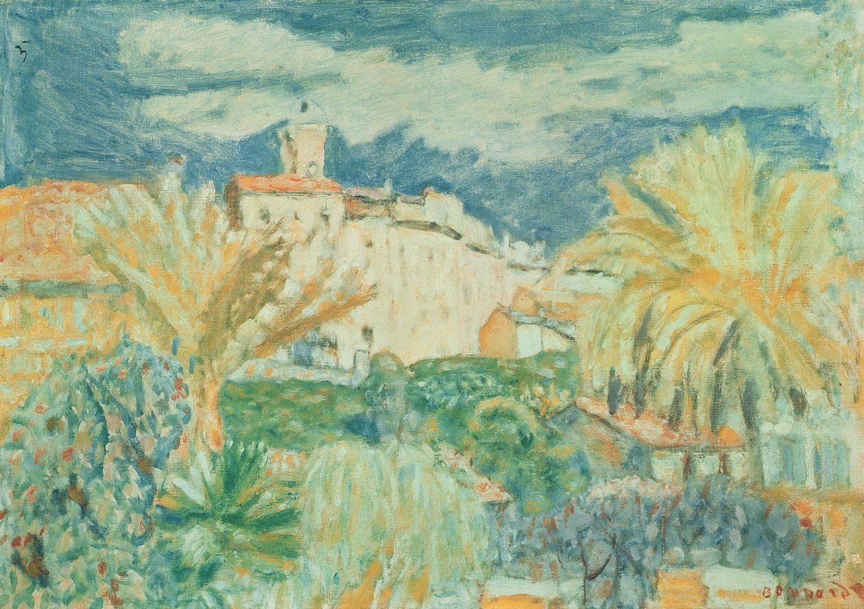 View of Le Cannet by Pierre Bonnard