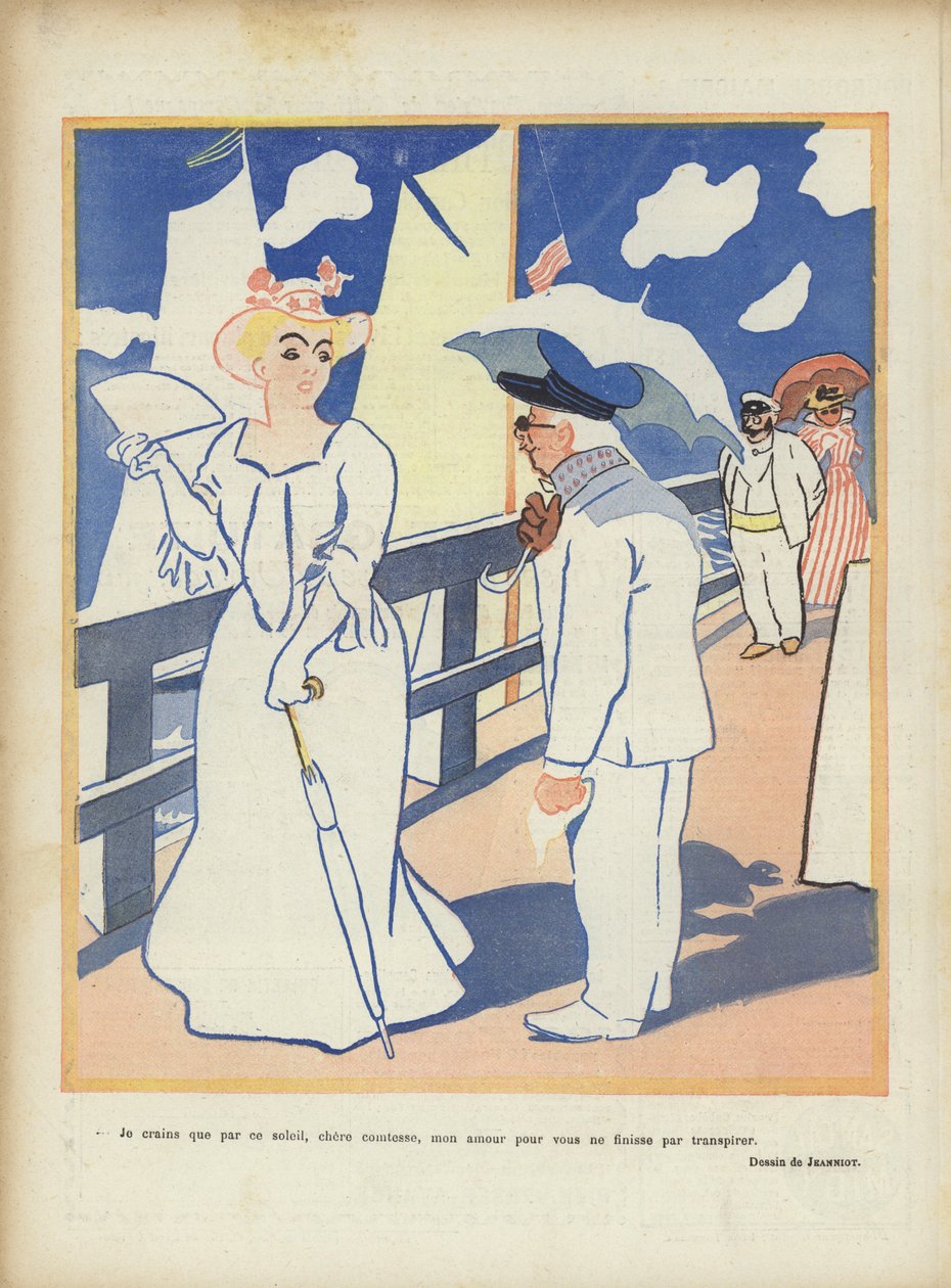 Illustration for Le Rire by Pierre Georges Jeanniot