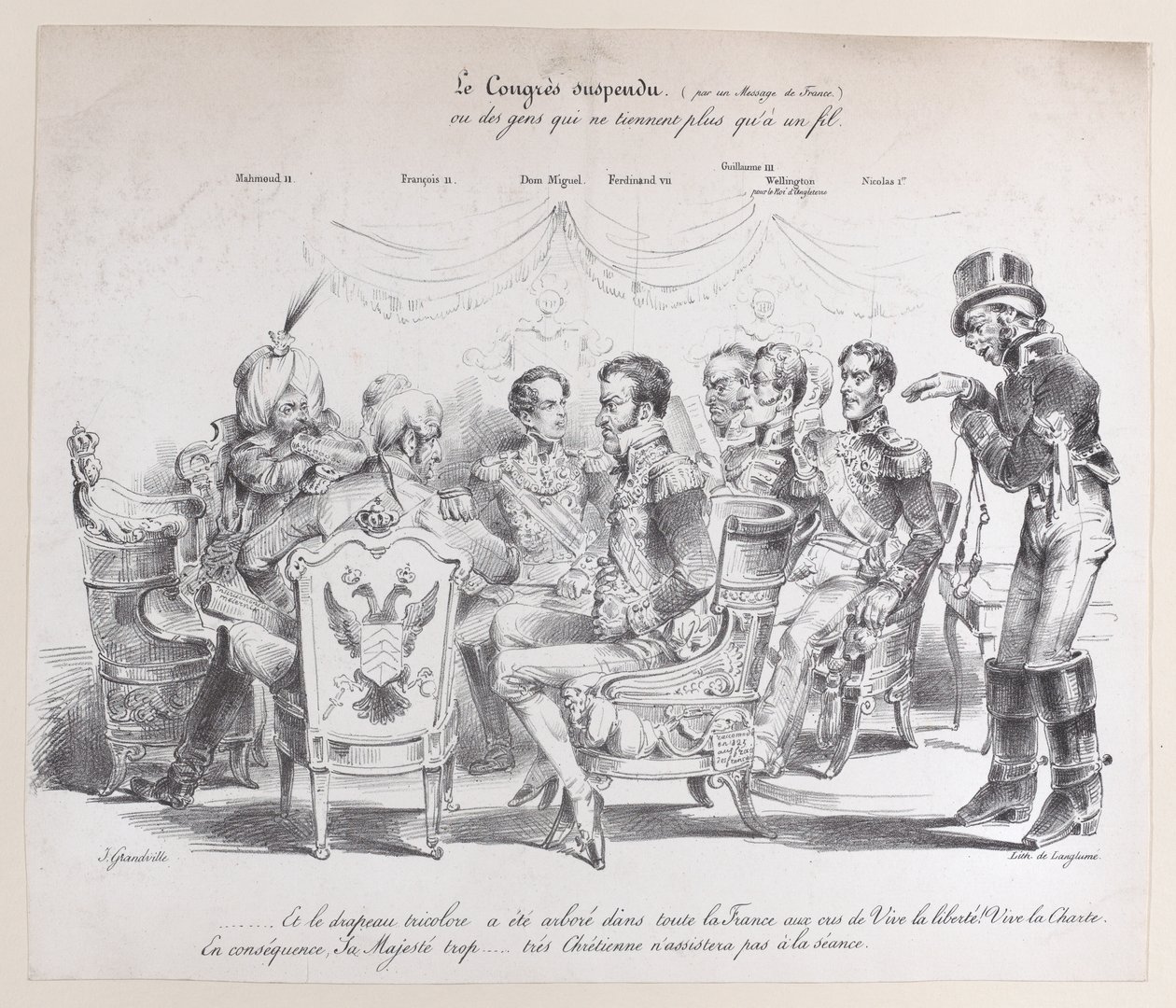 The Suspended Congress by Pierre Langlumé
