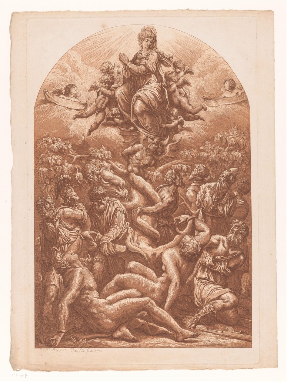 Allegory of the Immaculate Conception by Pierre Lelu