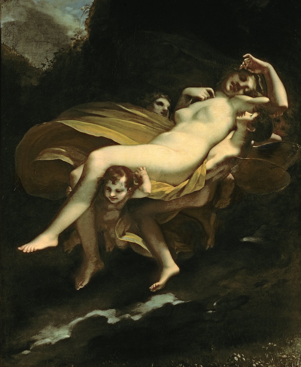 Psyche Transported to Heaven by Pierre Paul Prudhon