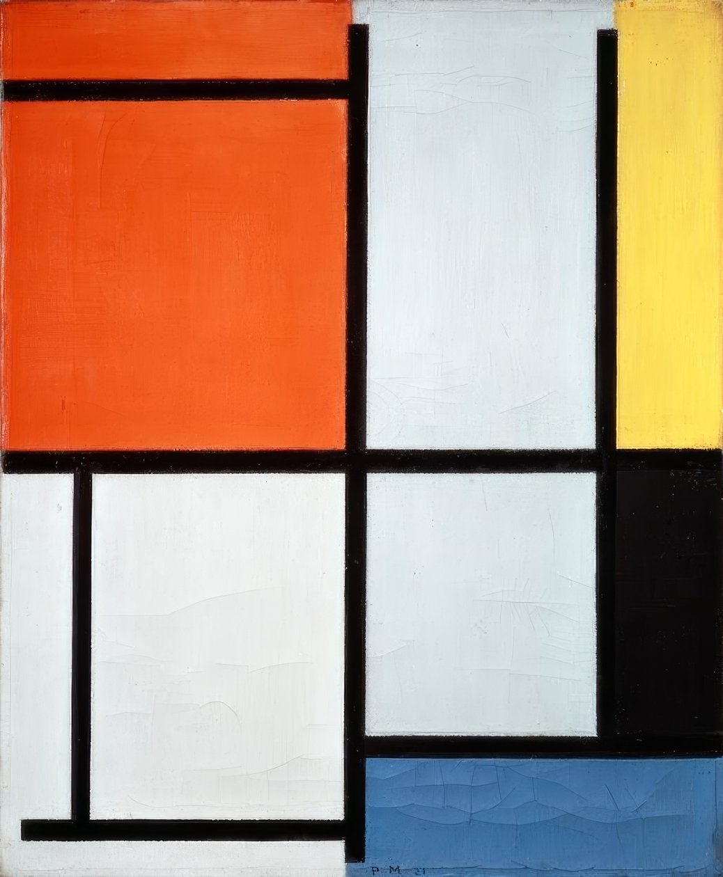 Composition by Piet Mondrian