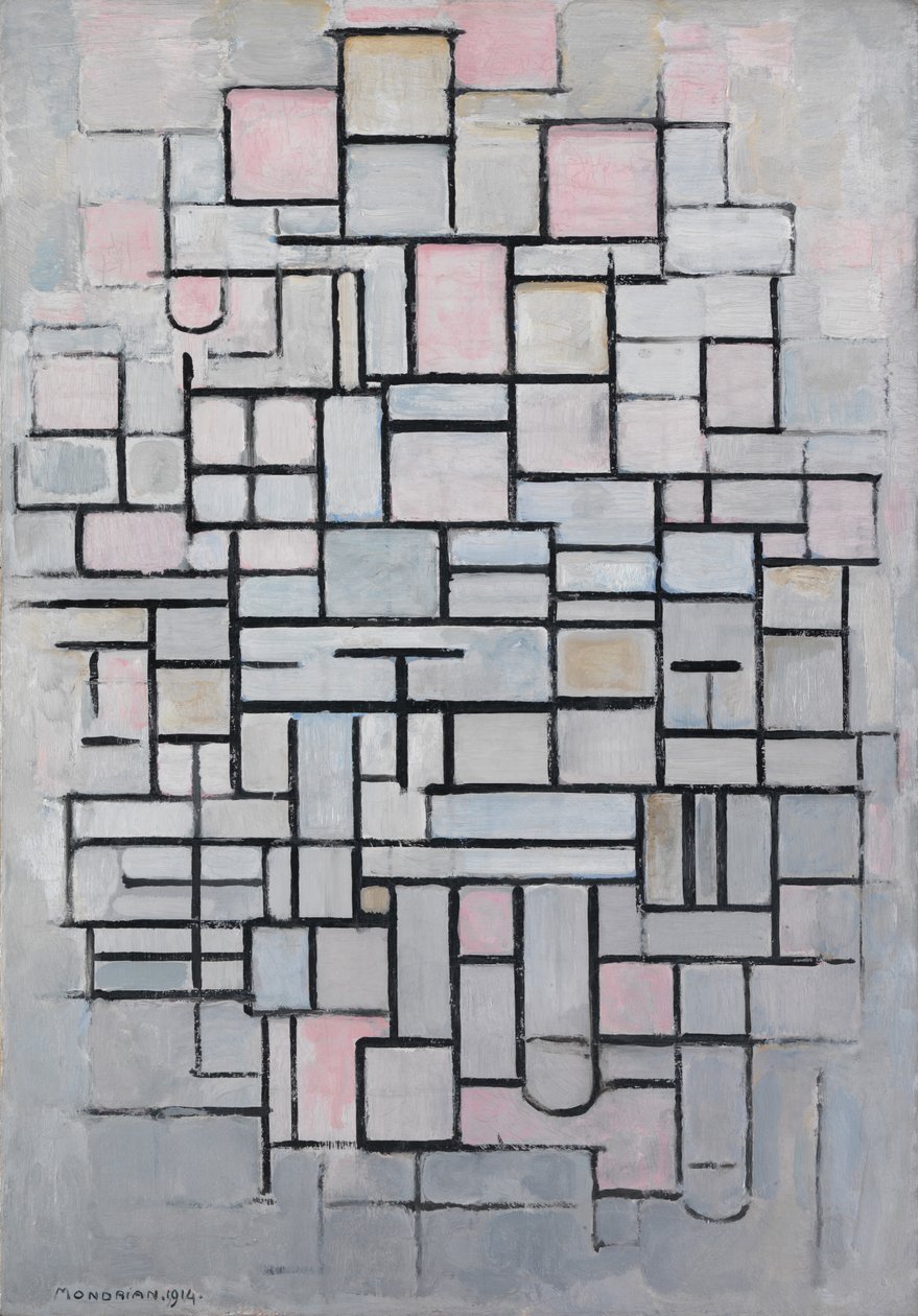 Composition No. IV by Piet Mondrian