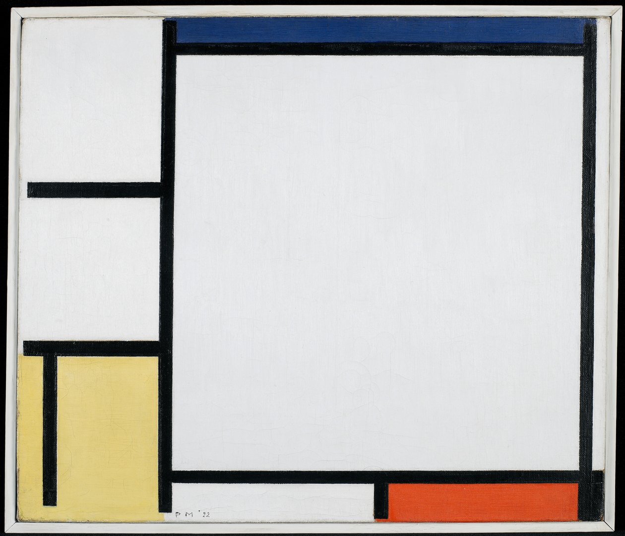 Composition with Blue, Red, Yellow and Black by Piet Mondrian