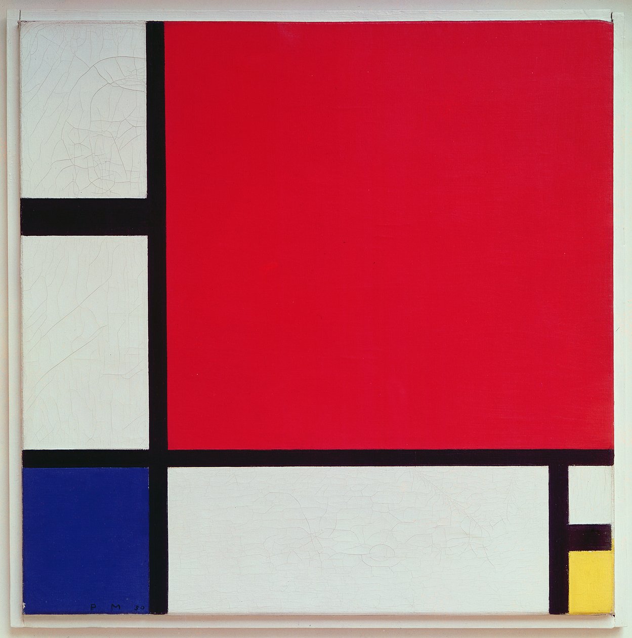 Composition with Red, Blue and Yellow by Piet Mondrian