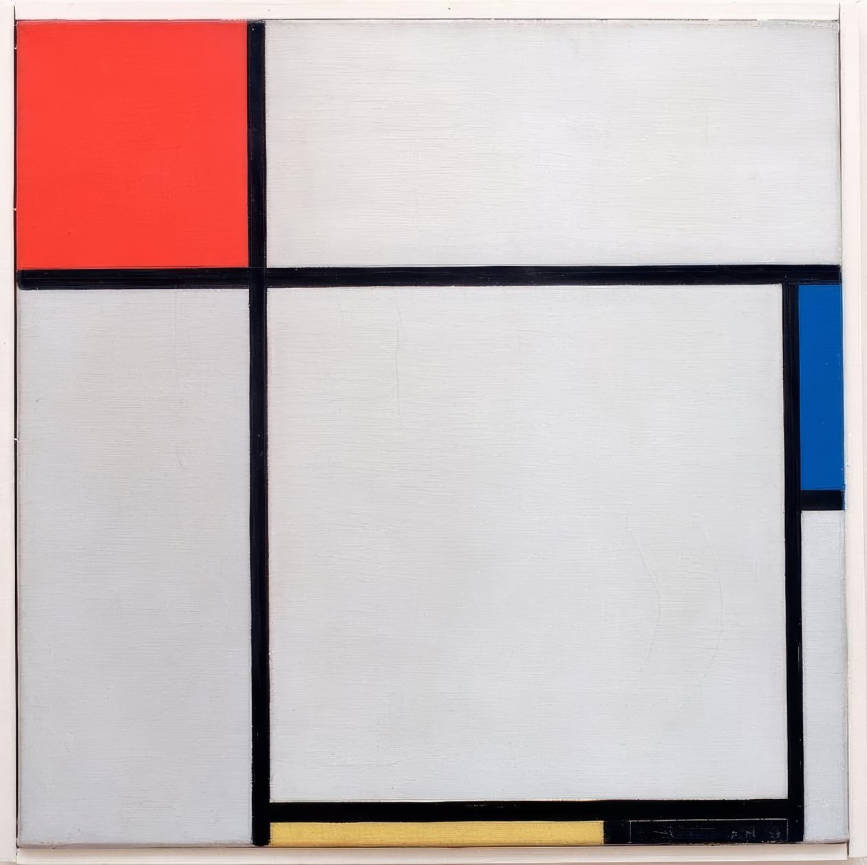 Composition; Composition with Red, Blue, Yellow and Black by Piet Mondrian