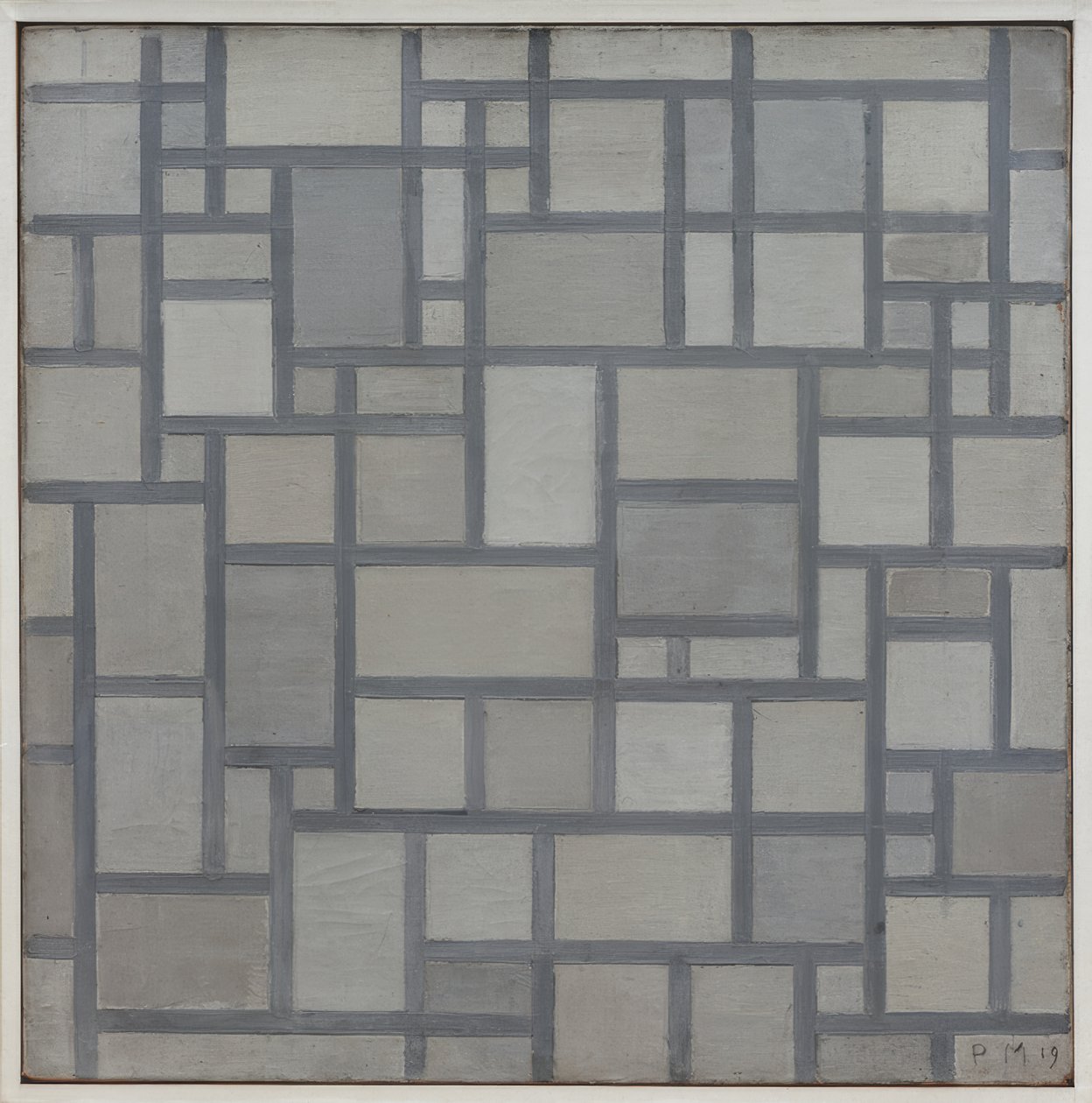 Composition with Gridwork 7 by Piet Mondrian