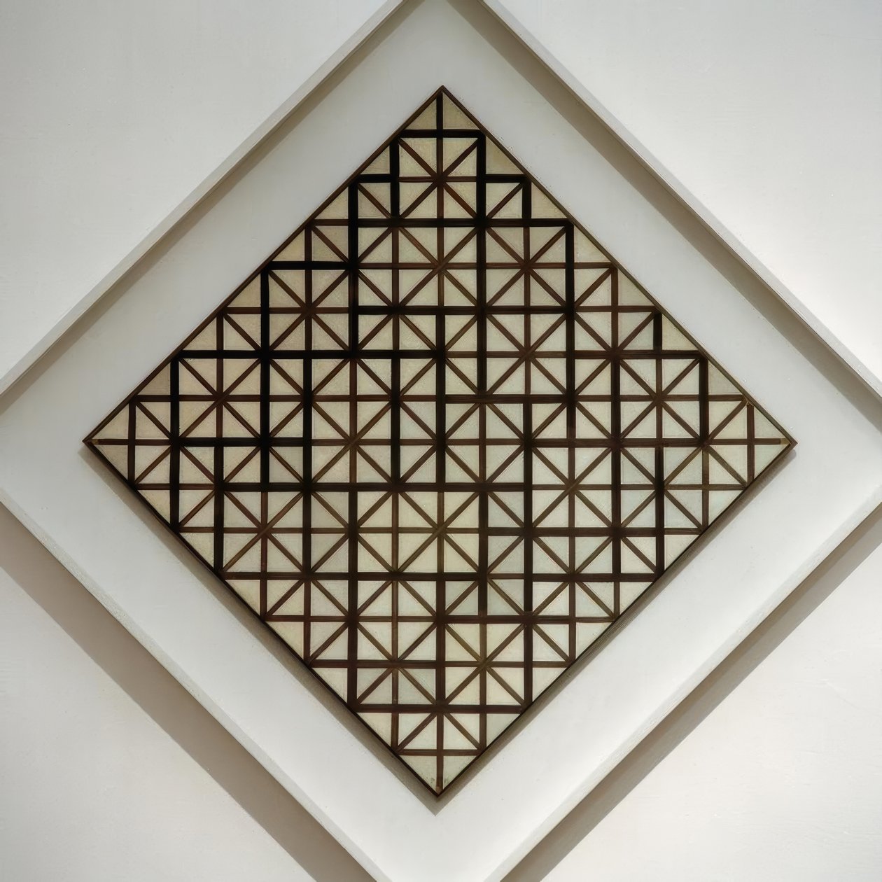 Composition with Gray Lines by Piet Mondrian