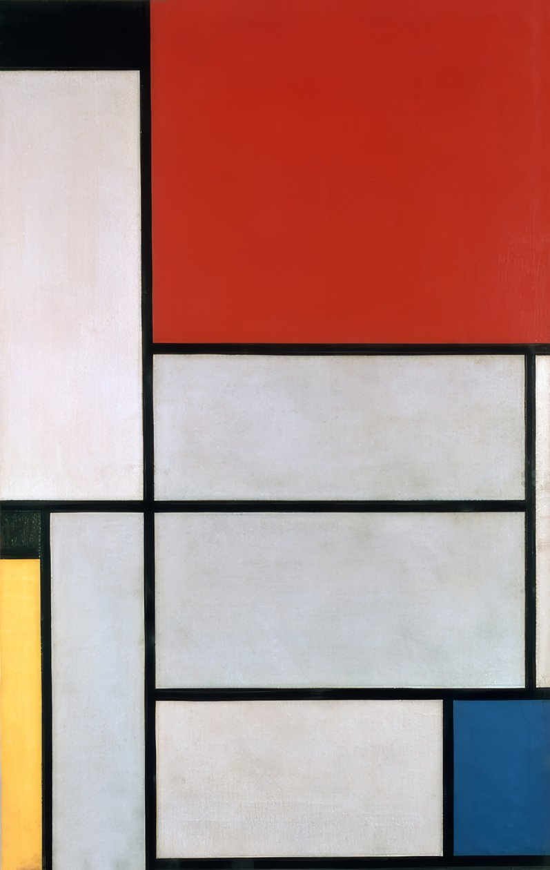 Tableau I by Piet Mondrian