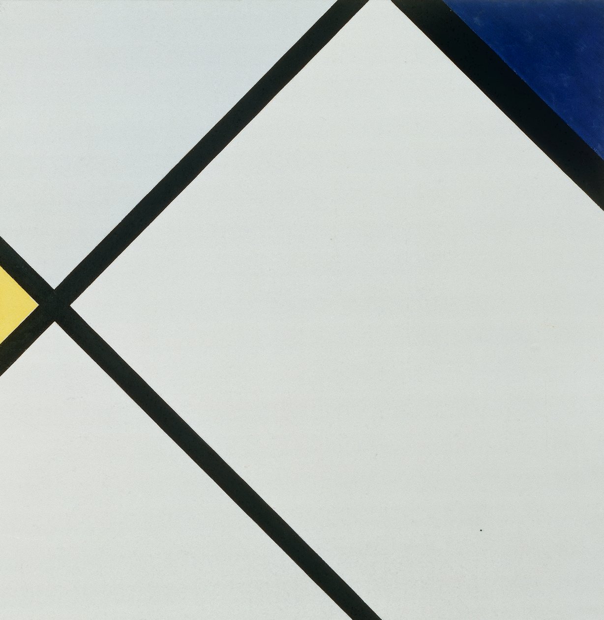 Composition No 1 by Piet Mondrian