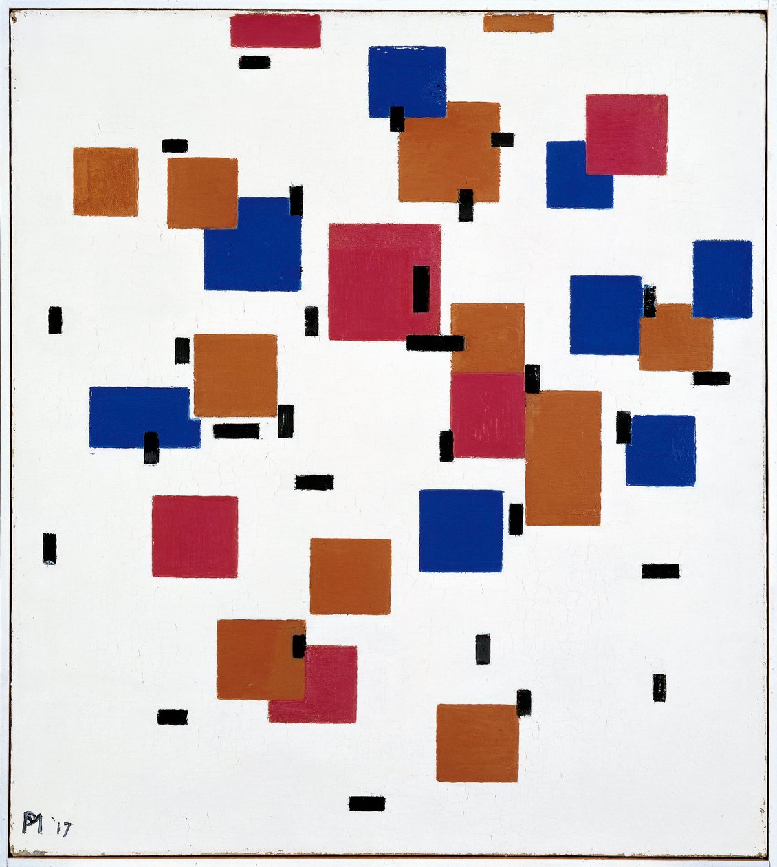 Composition in Colour A by Piet Mondrian