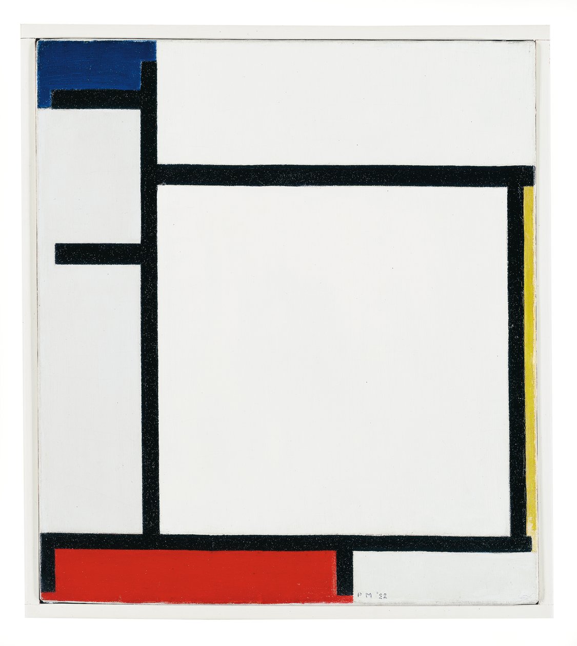 Composition with Blue, Yellow, Red and Grey by Piet Mondrian