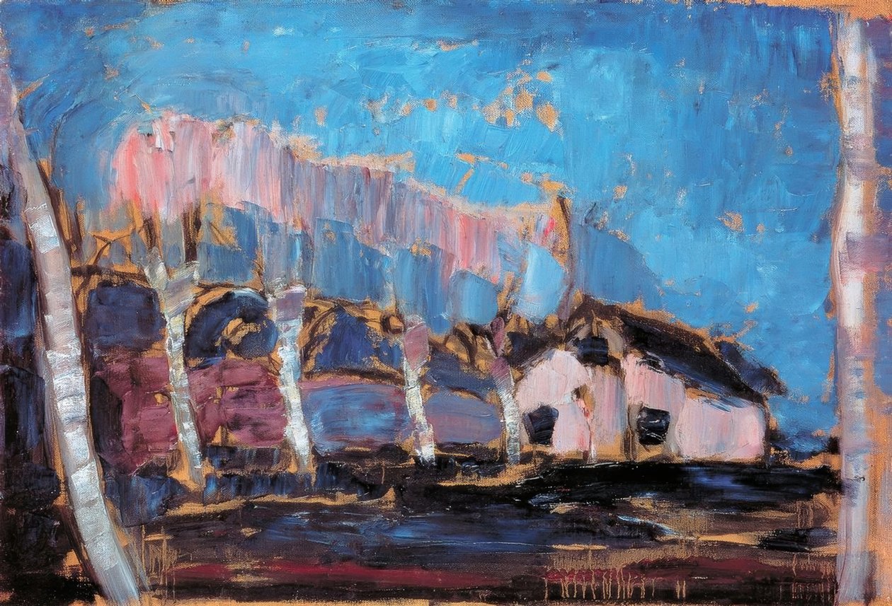Piet Mondrian (1872–1944), Night Landscape, 1908 by Piet Mondrian