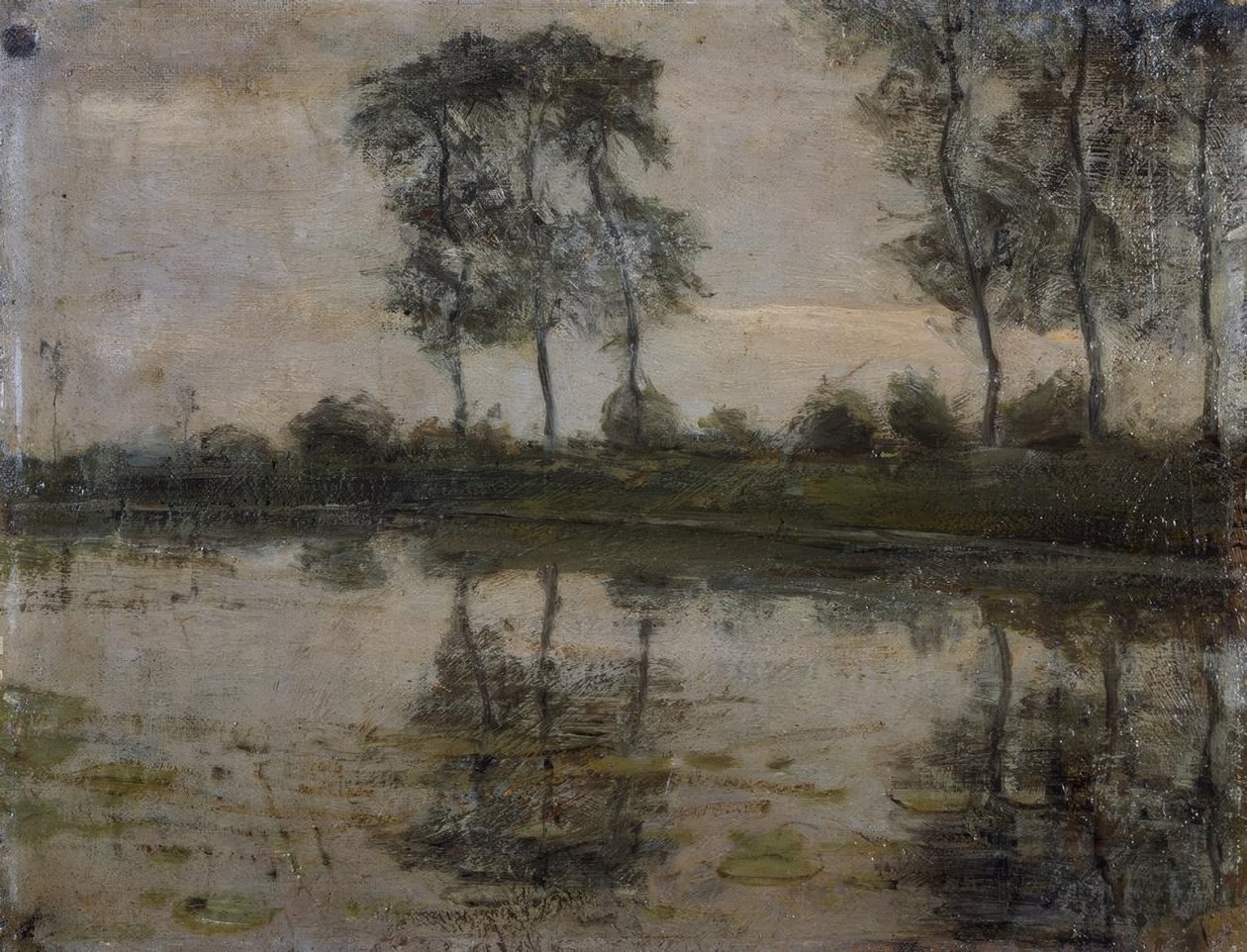 Trees by River Gein by Piet Mondrian