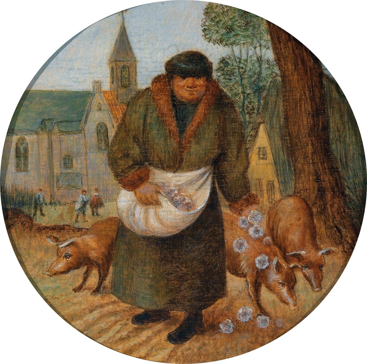 Pearls Before Swine by Pieter Brueghel the Younger