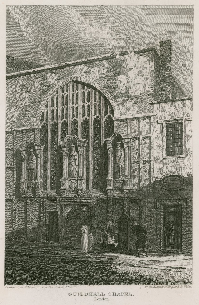 Guildhall Chapel, London by Pieter Jansz. Quast